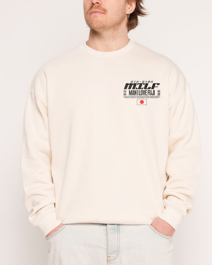 MILF Fuji Natural Sweatshirt