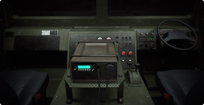 Military Transport Truck 3D Model