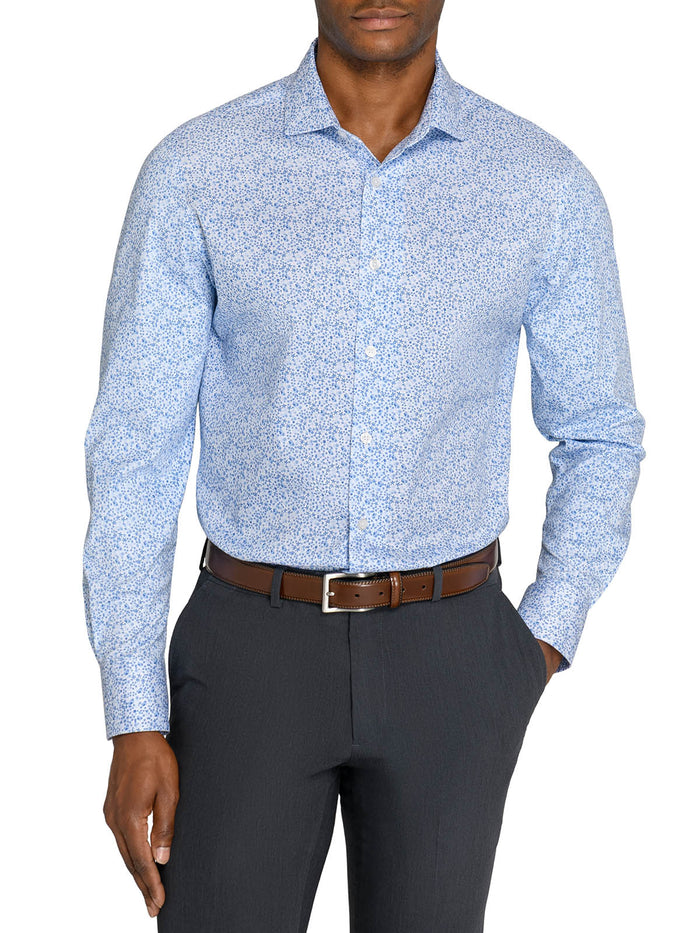 WHITE/BLUE / 15 / Slim