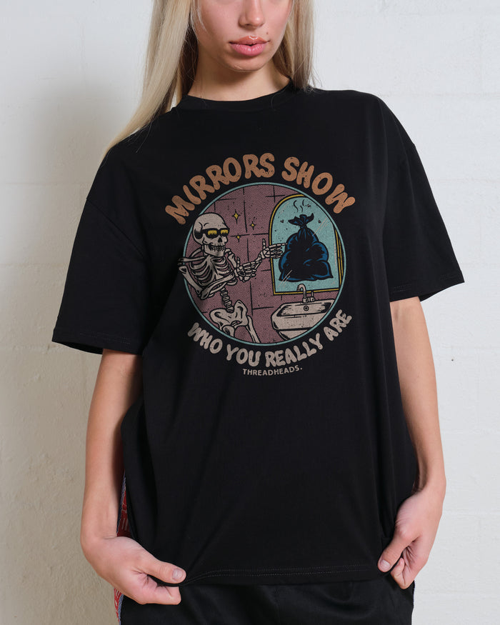Mirrors Show Who You Really Are T-Shirt Australia Online