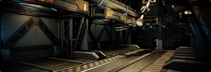 Mobile Mech Warehouse 3D Model