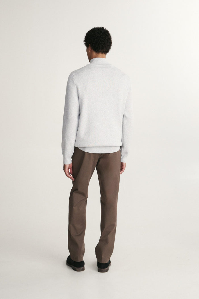 Mock neck  color blocking
