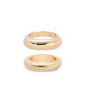 Modern Dome Ring Set