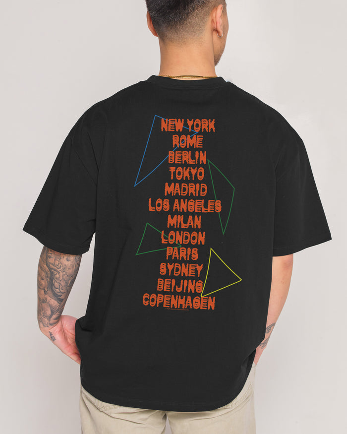 MTV World Tour Oversized Tee | Official MTV collab