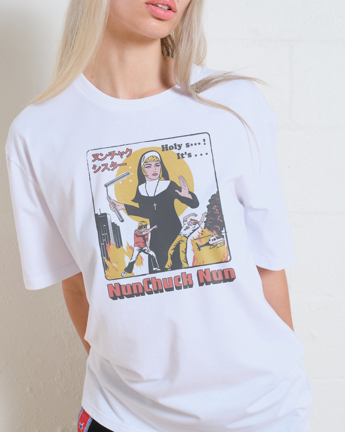 Nunchuck Nun T-Shirt Australia Online