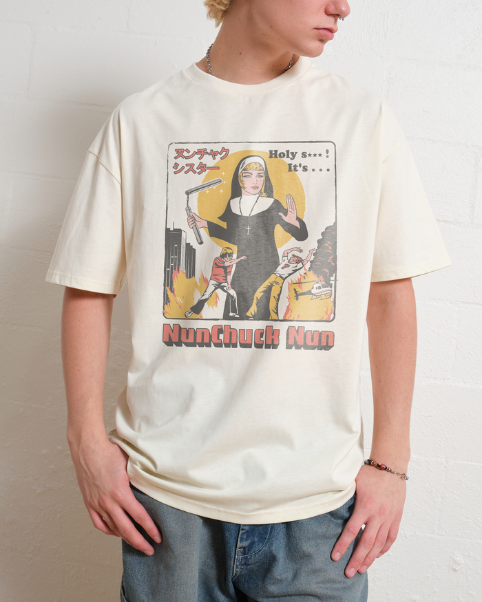 Nunchuck Nun T-Shirt Australia Online
