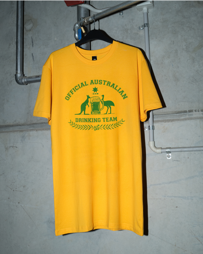 Official Australian Drinking Team T-Shirt Australia Online