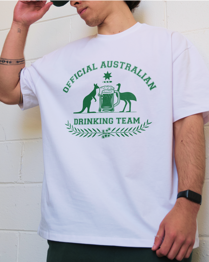 Official Australian Drinking Team T-Shirt Australia Online