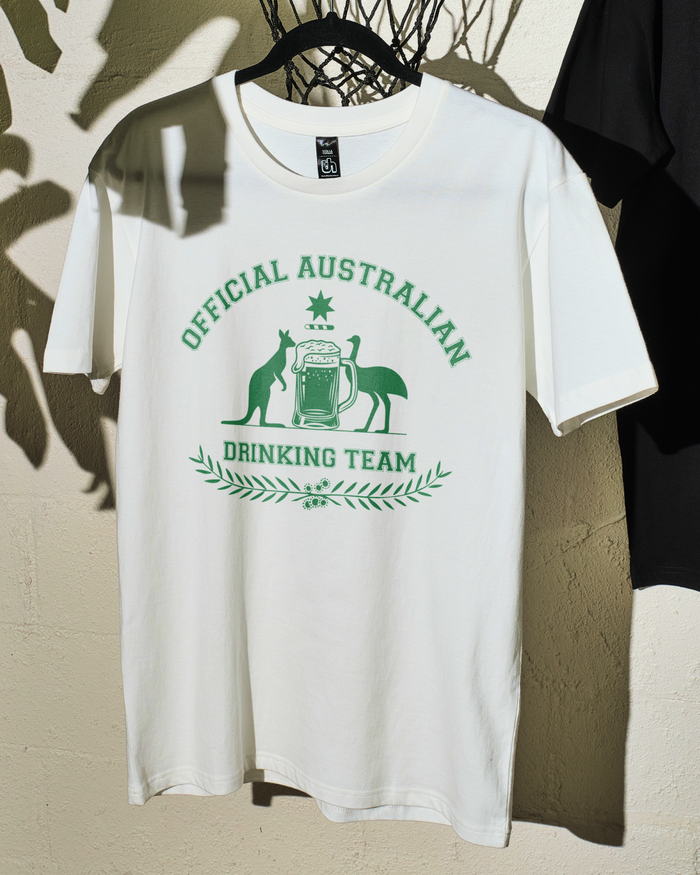 Official Australian Drinking Team T-Shirt Australia Online