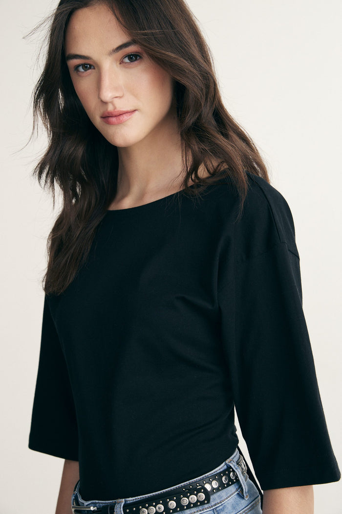 Open back t-shirt