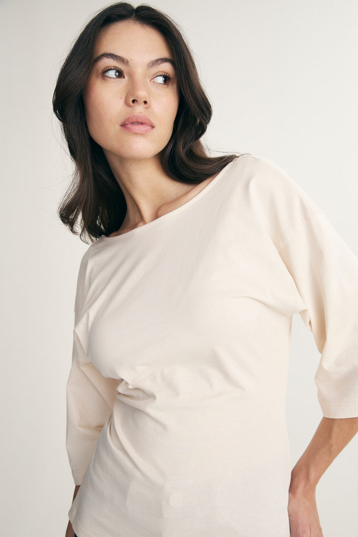 Open back t-shirt