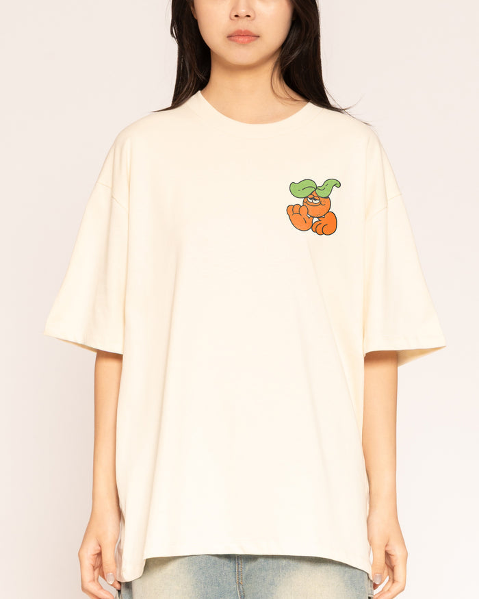 Orange Groove Natural Oversized Tee