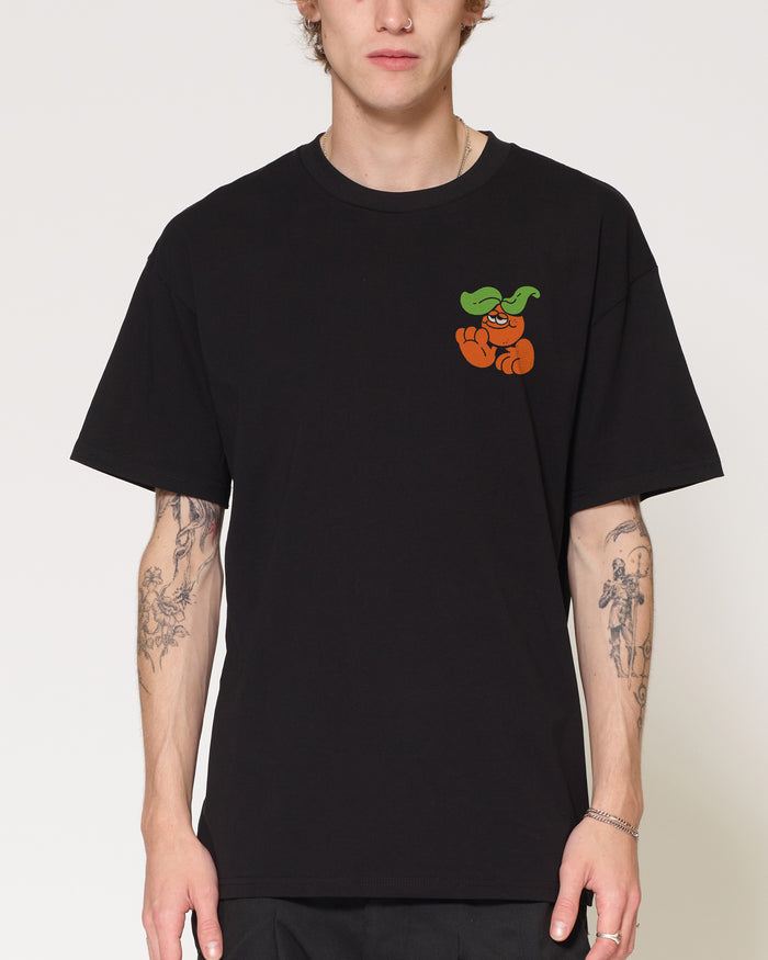 Orange Groove Black T-Shirt