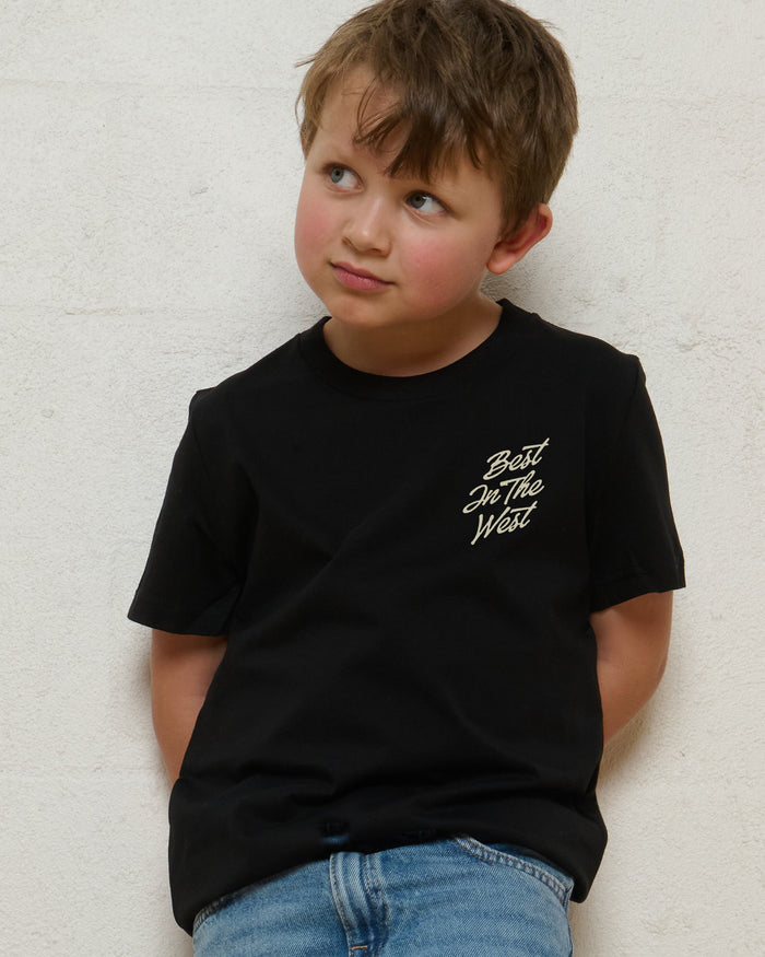 Outlaws Black Kids T-Shirt