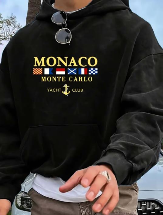 Oversize Loose Casual Hoodies For Men | Relaxed Pullover Sweatshirt