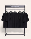 Oversized Tee 5 Pack: Black