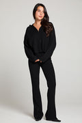 Partyy Licorice Black Flare Pant WOMENS chaserbrand