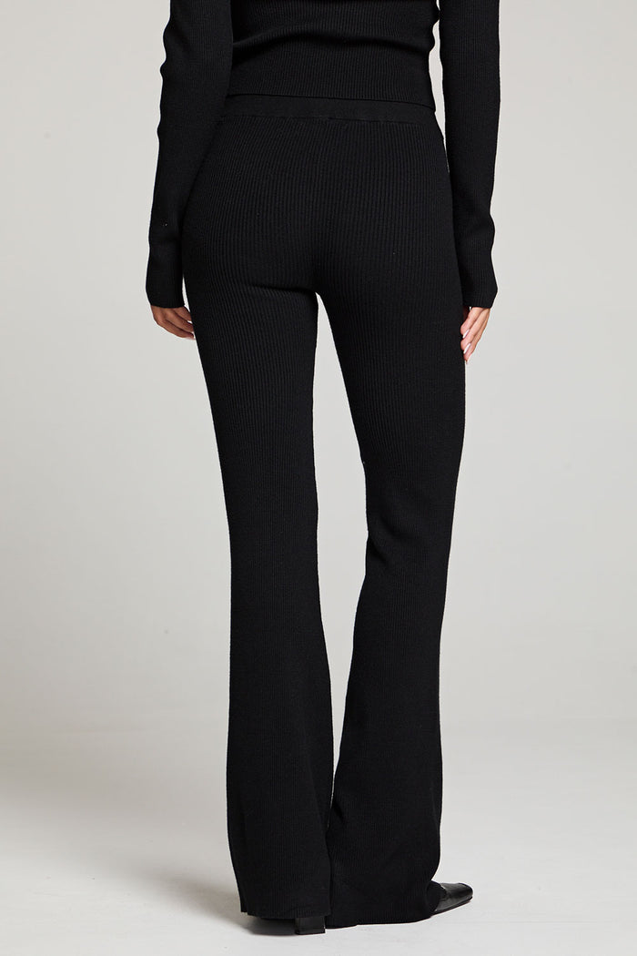 Partyy Licorice Black Flare Pant WOMENS chaserbrand