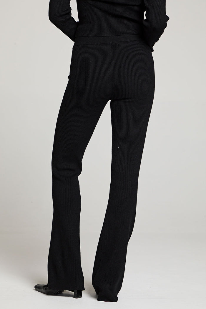 Partyy Licorice Black Flare Pant WOMENS chaserbrand