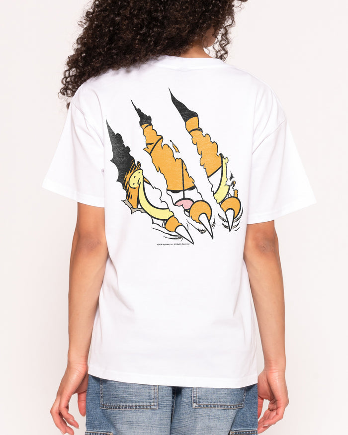 Peek a Boo White T-Shirt