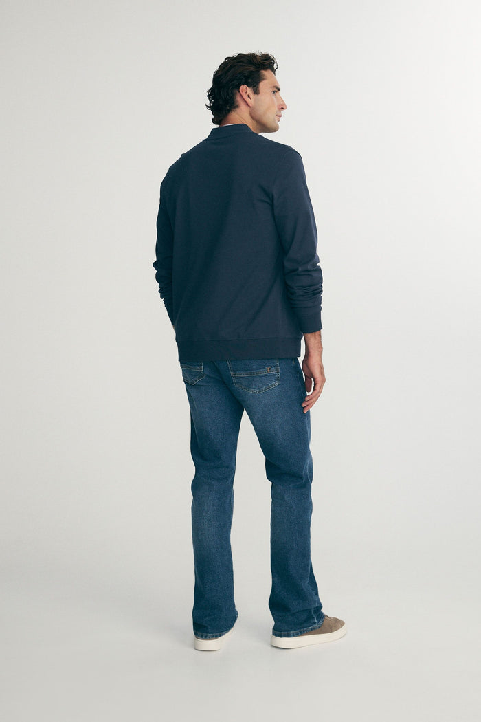 Pima cotton cardigan