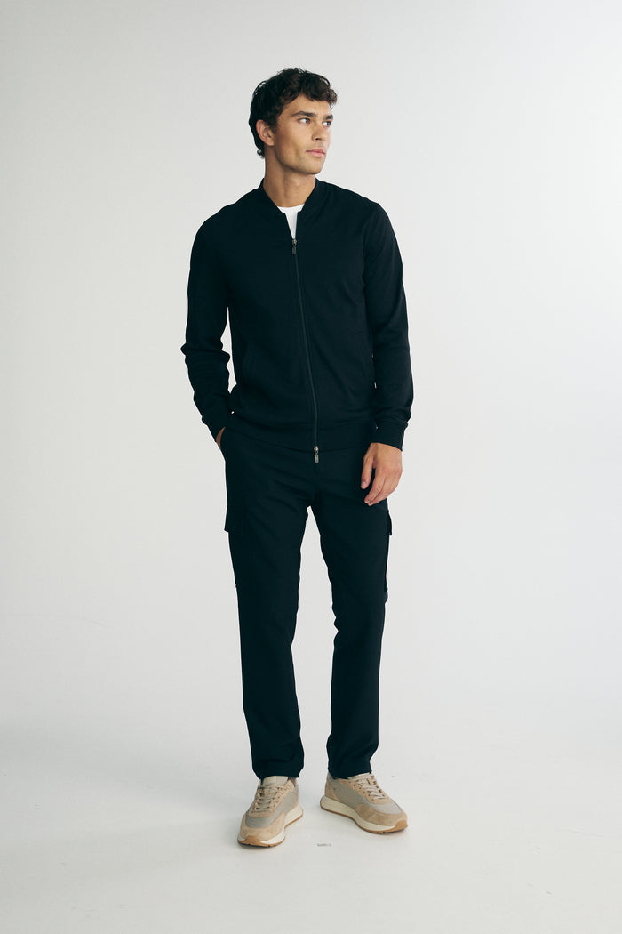 Pima cotton cardigan