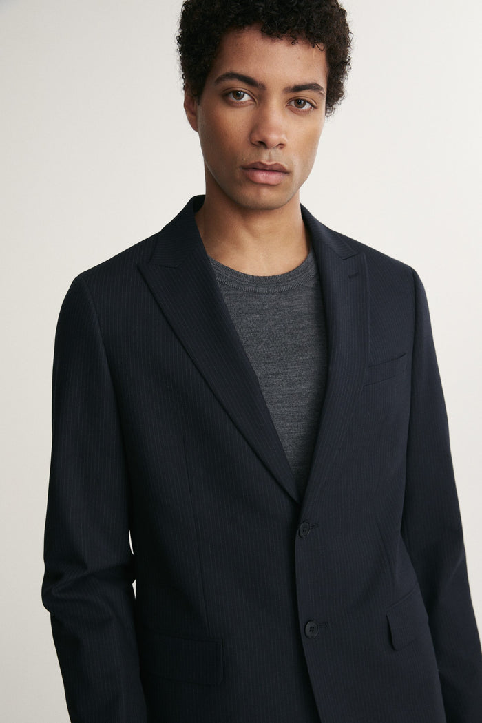 Pin stripe Fitted Blazer