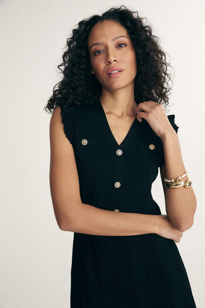 Pointelle dress
