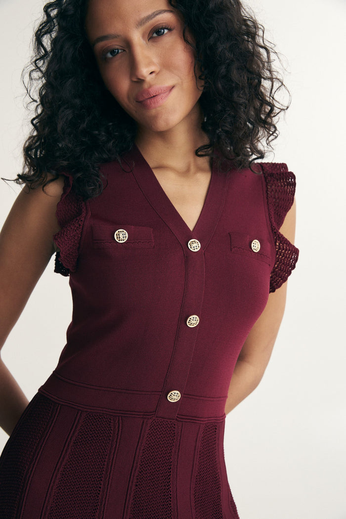 Pointelle dress