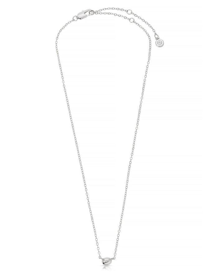 Polished Dainty Pebble Necklace