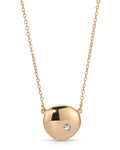 Polished Pebble Pendant Necklace