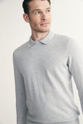 Polo crew neck sweater
