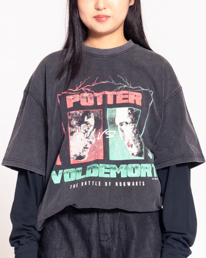 Potter vs. Voldemort Showdown Oversized Tee