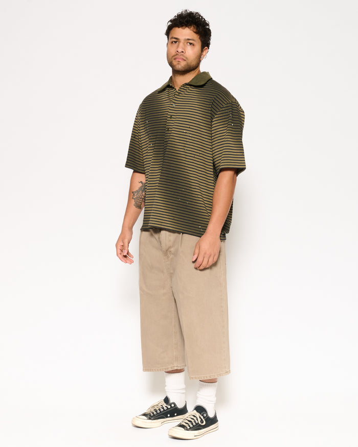 Prelude Striped Rugby Tee