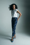 Printed classic jean