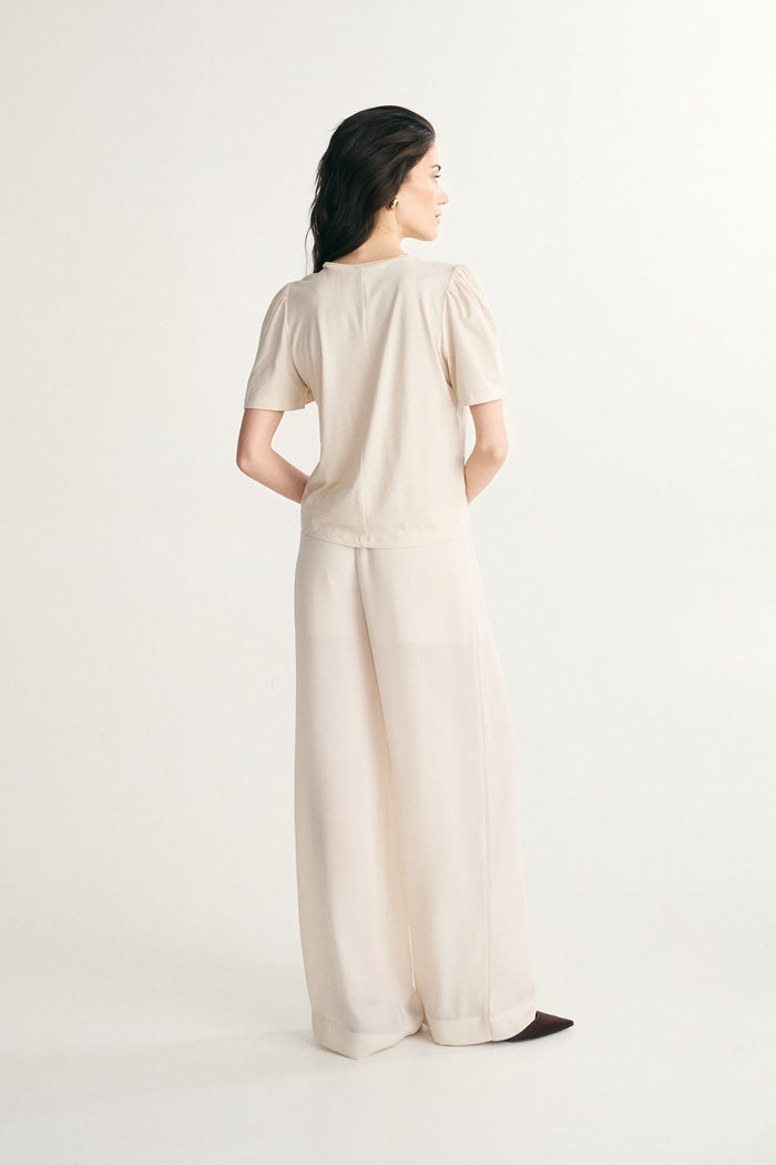 Puffy sleeve top