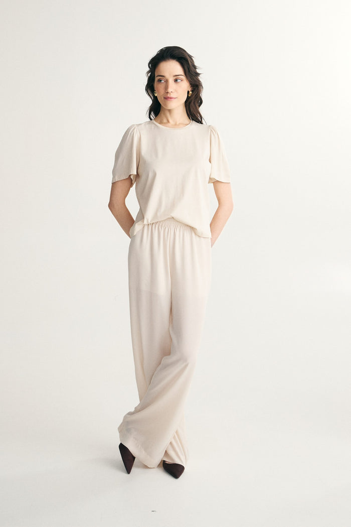 Puffy sleeve top