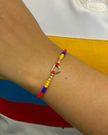 Pulsera corazón colombia
