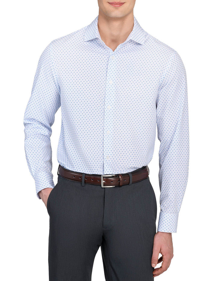 WHITE/BLUE / 15 / Slim