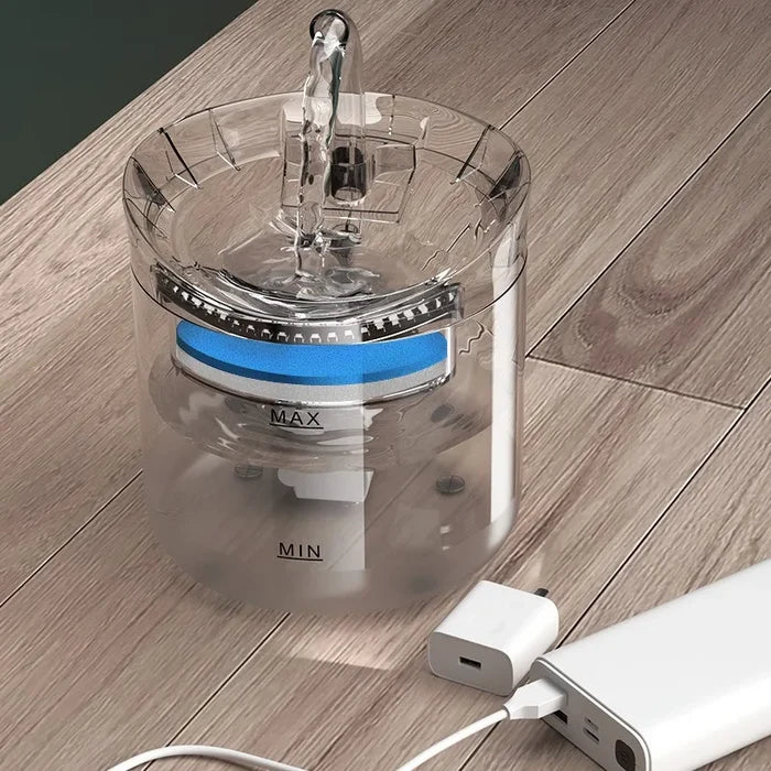 Quiet 2L Cat Water Fountain with Filter