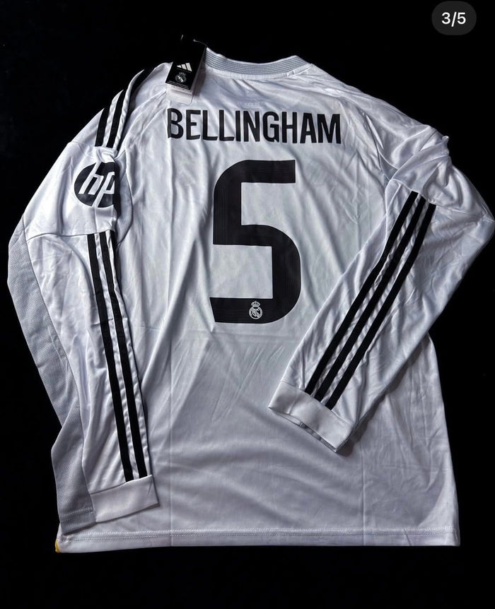 Real Madrid Jude Bellingham Home Jersey 2025/26
