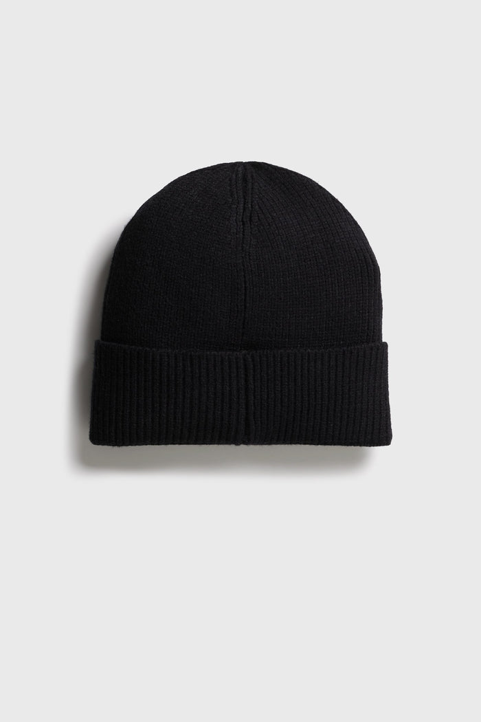 Rib beanie hat