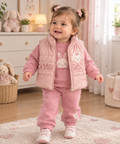 Roze Bunny Baby Set – Schattige & Comfortabele Outfit