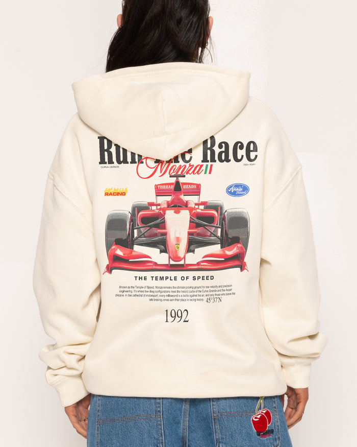 Run the Race Natural Hoodie