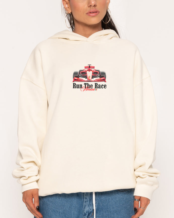 Run the Race Natural Hoodie