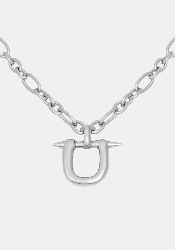 Ruzar Stainless Steel Layered Chain Necklace