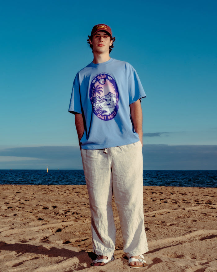 Saint Barts Scene Oversized Tee Online Australia