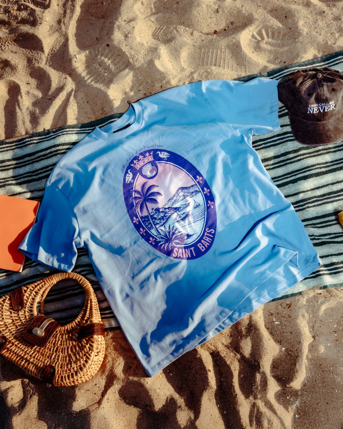 Saint Barts Scene Oversized Tee Online Australia