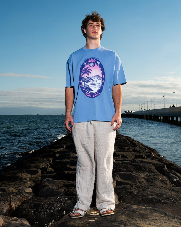 Saint Barts Scene Oversized Tee Online Australia