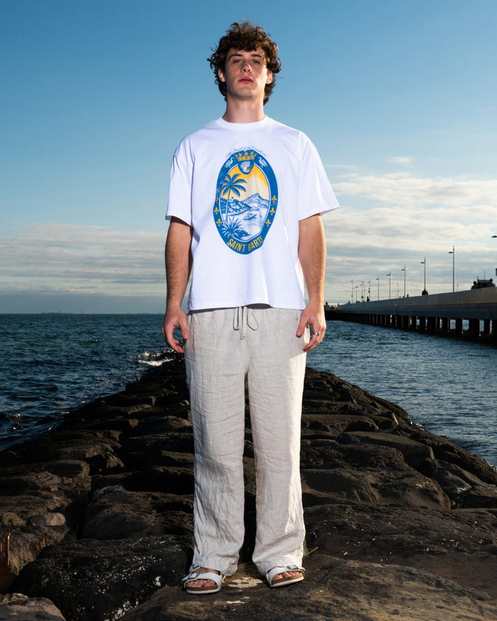 Saint Barts Scene Oversized Tee Online Australia